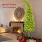 6FT Grinchs Christmas Tree with Flexible Branches (Green-01) 17.3"D x 17.3"W x 71.6"H